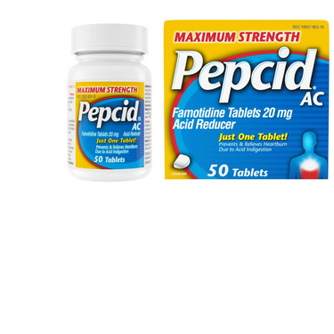 Maximum Strength PEPCID AC Tablets with Famotidine